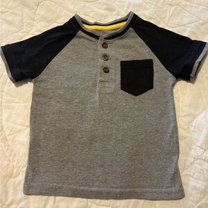 Garanimals Gray and Black Raglan Tee